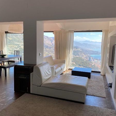 Villa With Unique & Breathtaking View Over Sea, Monte-Carlo, Italy & Alps ラ・チュルビ エクステリア 写真